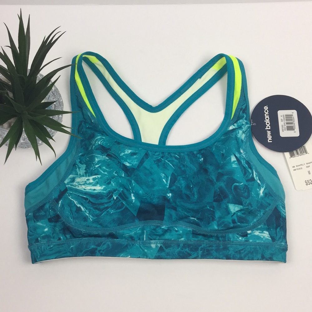NEW BALANCE Blue Sports Bra